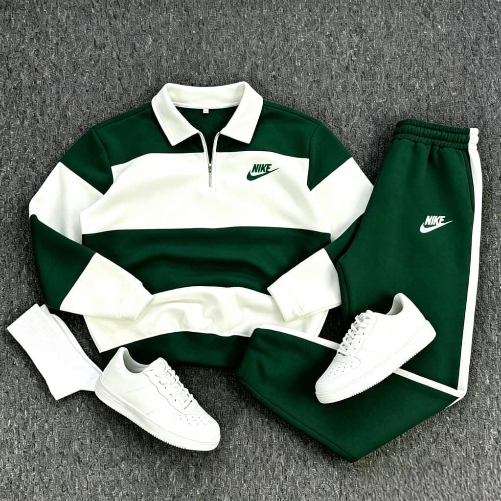 Ensemble composé des chaussures pantalon et l’habit